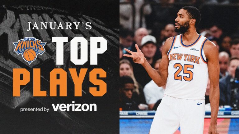 New York Knicks Top Plays: January Recap