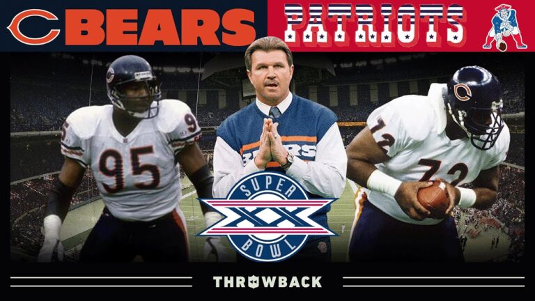 85 Bears DOMINATE! (Bears vs. Patriots, Super Bowl 20)