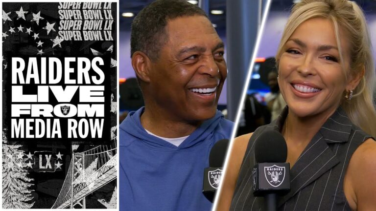 Marcus Allen, Steve Wyche, Colleen Wolfe and Rashad Jennings Raiders Live From Media Row