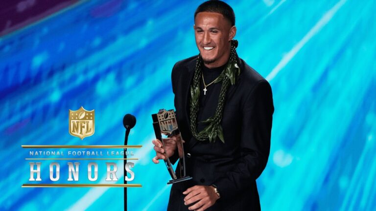 Tetairoa McMillan Wins Offensive Rookie of the Year 2025 NFL Honors