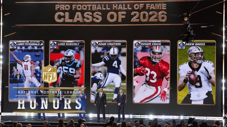 The Pro Football Hall of Fame Class of 2026 NFL Honors