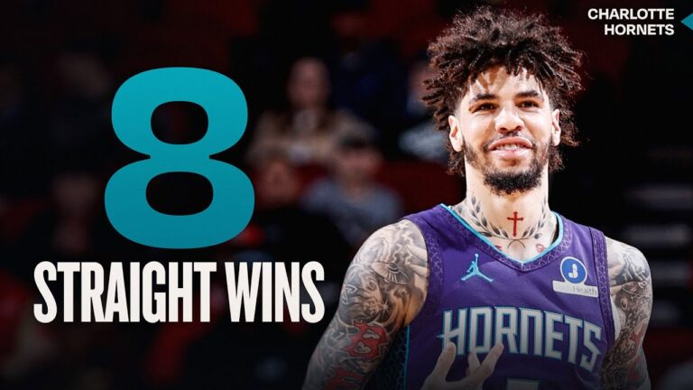 Hornets Win 8 Straight, Longest in 25 YEARS Top Plays