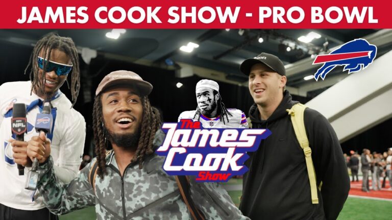 The James Cook Show At Pro Bowl With George Pickens, Jared Goff, Kevin Byard & More! Buffalo Bills