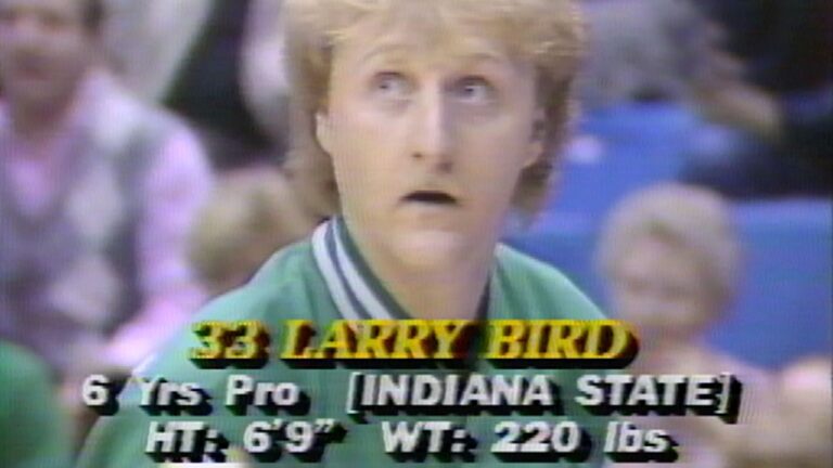 When Larry Bird Won the First 3-Point Contest Ever 40th Anniversary NBA Classic