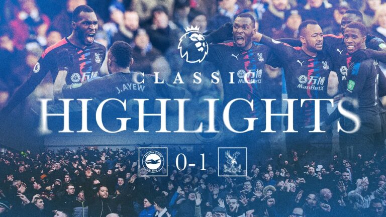 AYEW AT DEATH Brighton 0-1 Crystal Palace Classic Highlights