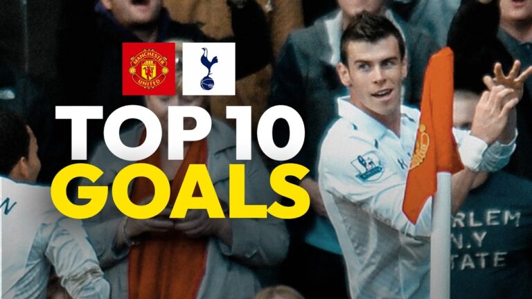 Spurs greatest ever goals against Man Utd at Old Trafford!