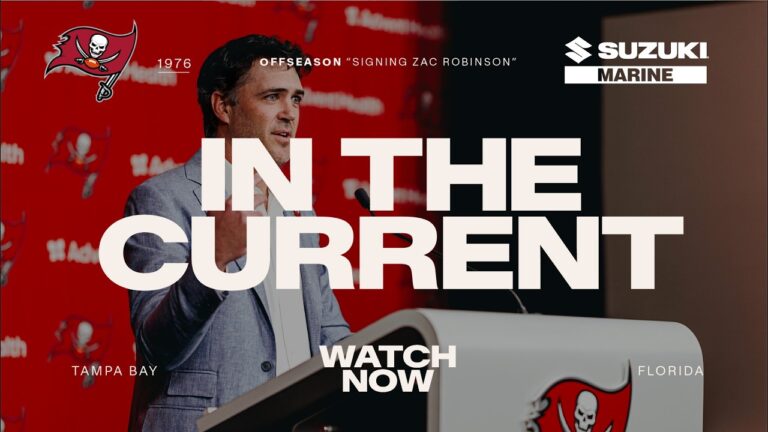 Zac Robinsons First 24 Hours as a Buccaneer In the Current Tampa Bay Buccaneers
