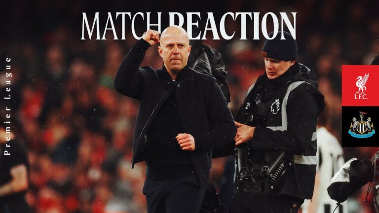 Arne Slot Reacts to Liverpool 4-1 Newcastle Premier League