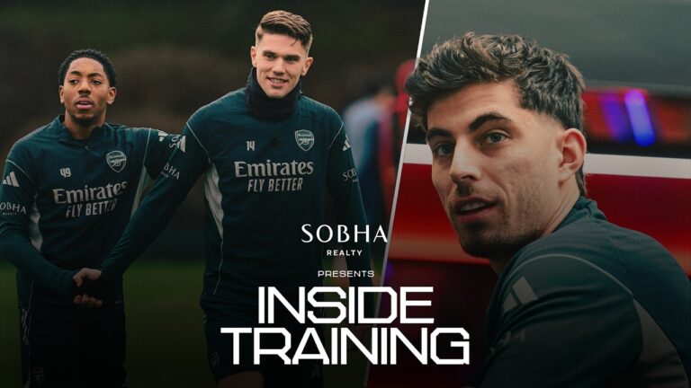 Gabriel, Rice & Havertz work out in the gym INSIDE TRAINING Prepping for Sunderland PL