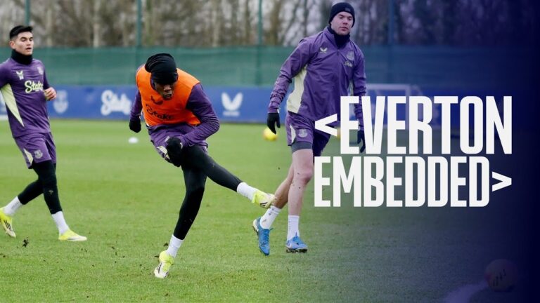 EVERTON SHOOTING COMPETITION  & MORE EXCLUSIVE TRAINING FOOTAGE   EFC Embedded Ep.13