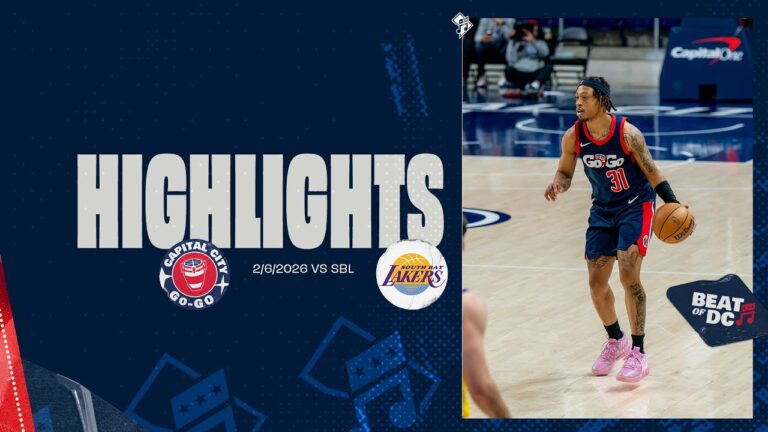 Highlights: Capital City Go-Go vs South Bay Lakers 2.6.26