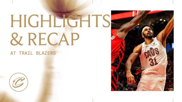 Cavs at Trail Blazers Highlights & Recap 02.01.2026