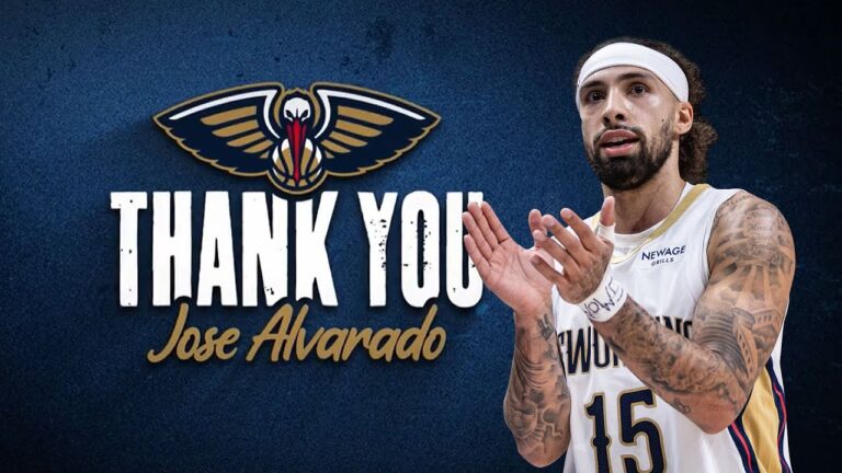 Thank you, Jose Alvarado New Orleans Pelicans