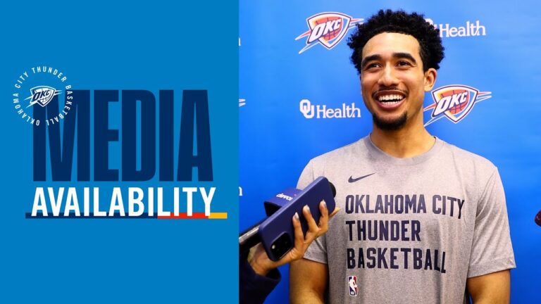 Jared McCain on joining the OKC Thunder Practice Media Availability February 6, 2026