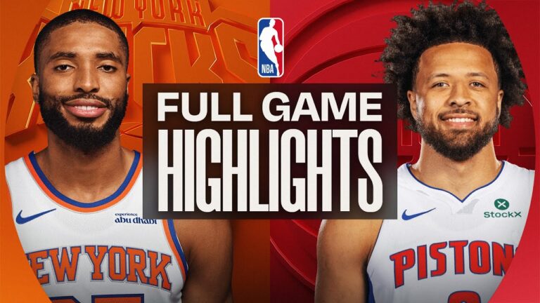 KNICKS at PISTONS FULL GAME HIGHLIGHTS February 6, 2026