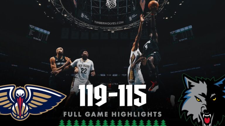 Minnesota Timberwolves Fall To New Orleans Pelicans, 119-115 02.06.26