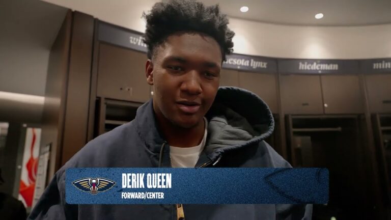Derik Queen Pelicans-Timberwolves Postgame Interview 2 6 2026
