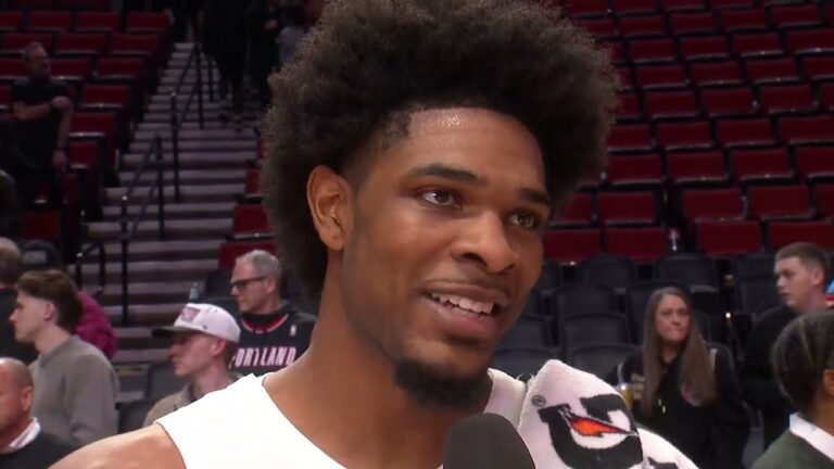 Scoot Henderson Brightside Windows Baseline Report Trail Blazers vs Grizzlies February 6, 2026