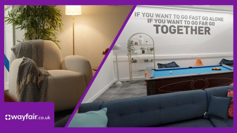 Behind Wayfair&39s Brighton &amp Hove Albion Womens Players Lounge Upgrade