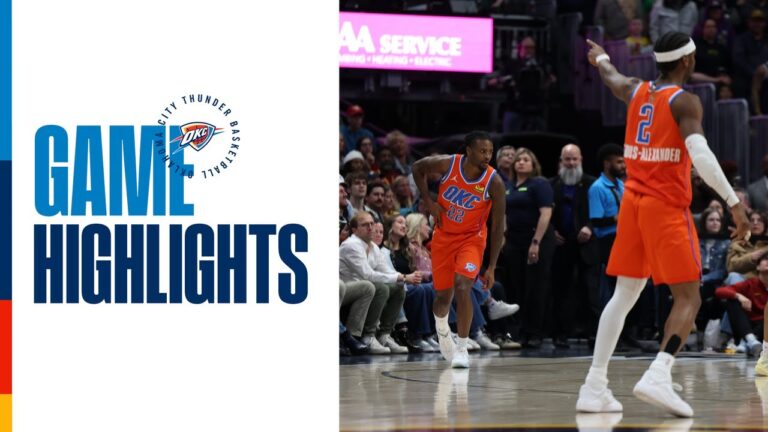 OKC Thunder at Denver Nuggets Game Highlights February 1st, 2026
