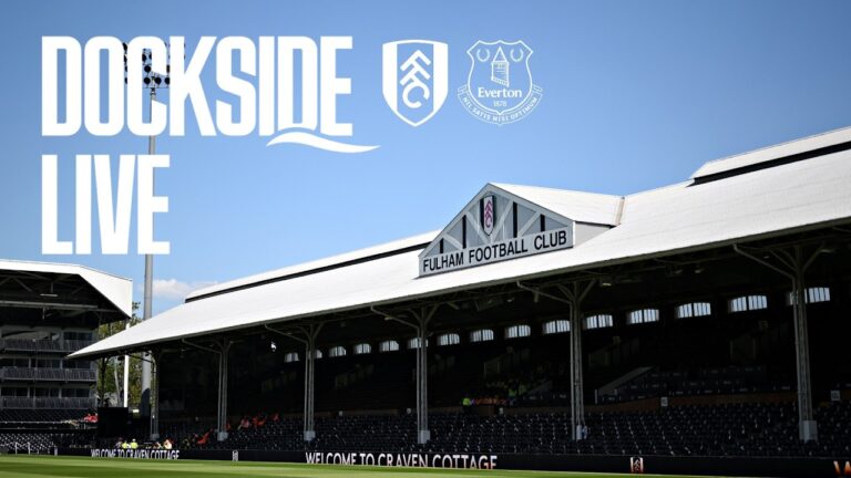WHAT A WIN! Reaction to FULHAM 1-2 EVERTON Dockside Live!