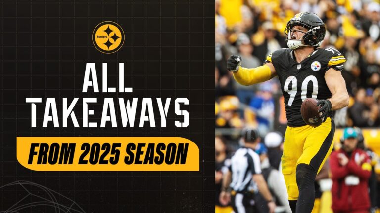 All Steelers Takeaways from 2025 Season Pittsburgh Steelers