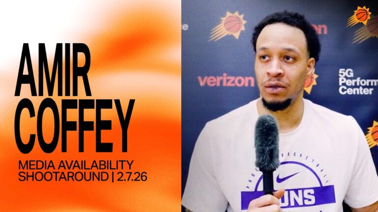 Amir Coffey Shootaround Media Availability Phoenix Suns 2-7-26