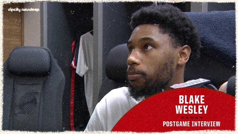 Blake Wesley Postgame Media Availability vs Cleveland Cavaliers February 1st, 2026