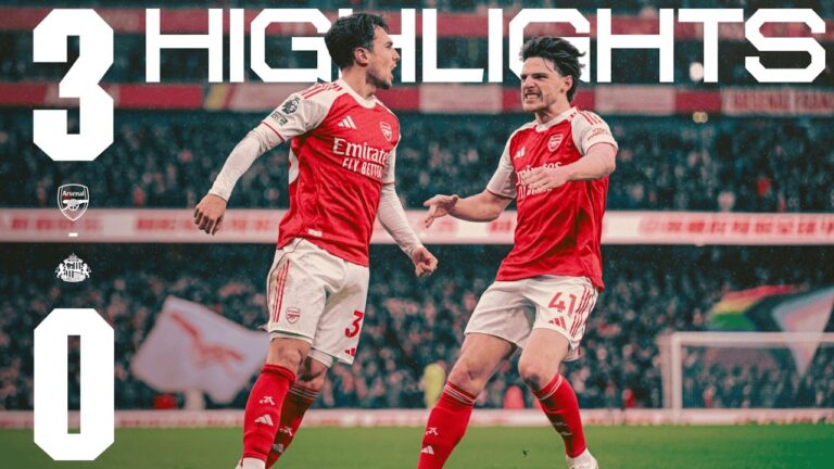 GYOKERES DOUBLE & ZUBIMENDI STRIKE SEND US 9 POINTS CLEAR HIGHLIGHTS Arsenal 3-0 Sunderland PL