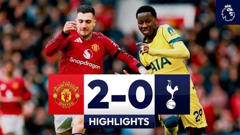 Manchester United 2-0 Tottenham Hotspur l Premier League Highlights
