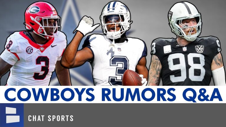 Cowboys Rumors: George Pickens Deal? Sign Reed Blankenship? Draft CJ Allen? Maxx Crosby Trade? Q&A