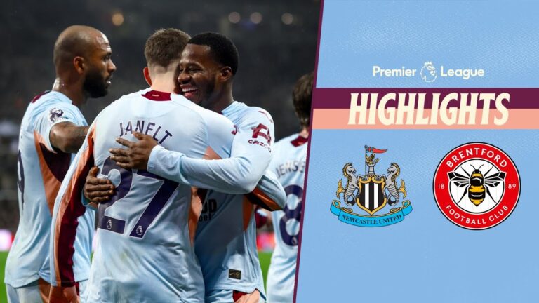Janelt, Thiago Ouattara score on Tyneside! Newcastle 2-3 Brentford Premier League Highlights