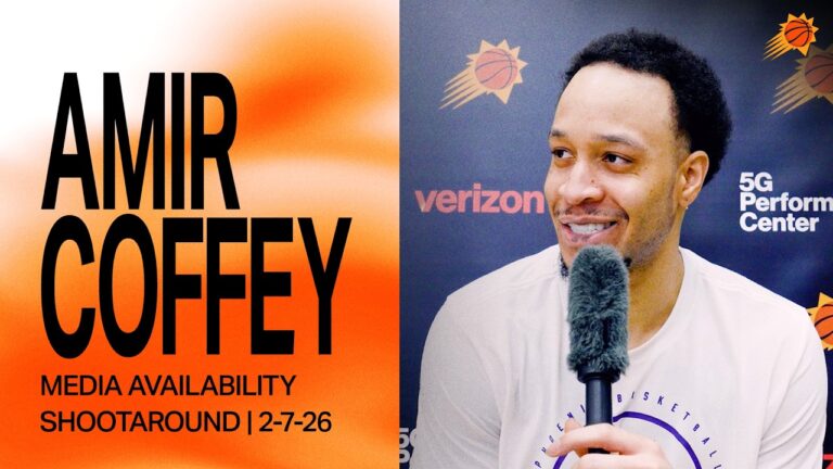Amir Coffey Shootaround Media Availability Phoenix Suns 2-7-26