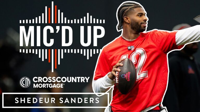 Shedeur Sanders Pro Bowl – Mic’d Up
