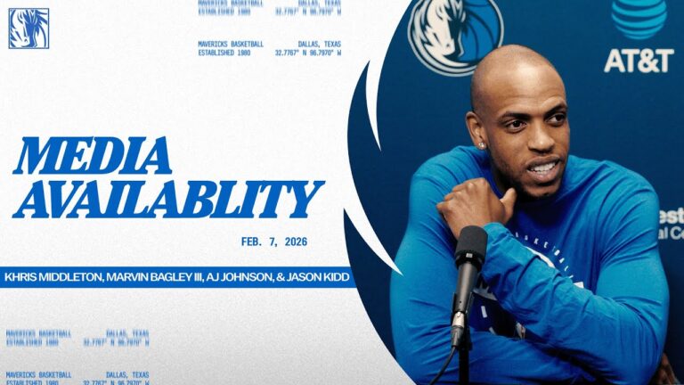 Khris Middleton, Marvin Bagley III, AJ Johnson, & Jason Kidd Media Availability SAS 2 7 26