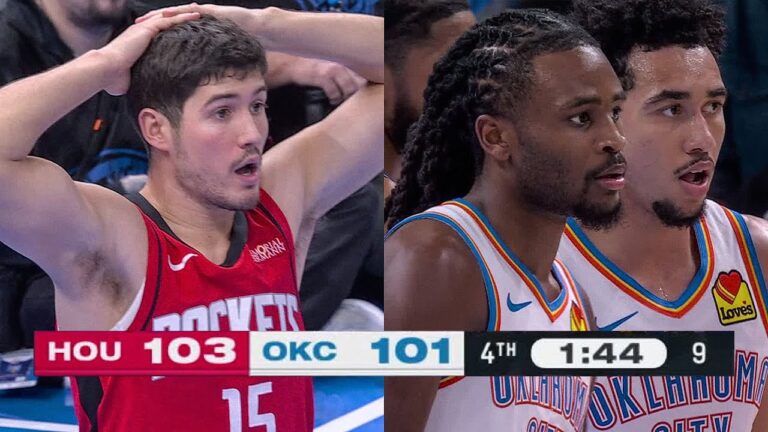 Final 3:02 INTENSE ENDING Rockets at Thunder February 7, 2026