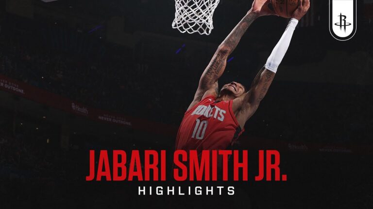 Jabari Smith Jr. (22 points) Highlights vs. Oklahoma City Thunder