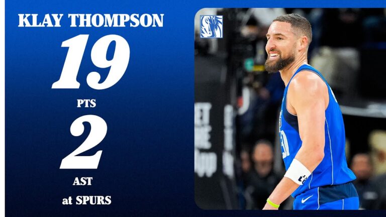 Klay Thompson (19 Points) at San Antonio Spurs February 7, 2026