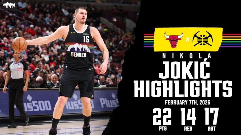 Nikola Jokić REWRITES NBA HISTORY With Triple-Double Highlights vs. CHI
