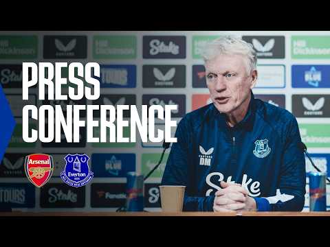 ARSENAL v EVERTON David Moyes’ Premier League press conference