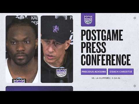 Precious Achiuwa & Coach Christie Postgame Interviews 3.14.26