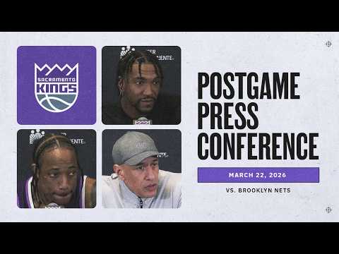 DeMar DeRozan, Malik Monk, & Coach Christie Postgame Interviews 3.22.26