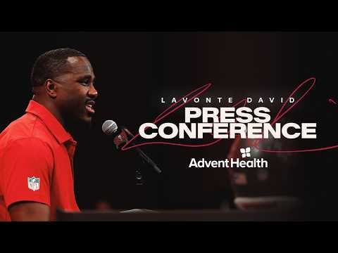 Lavonte David on His Legendary 14-Year Career Press Conference Tampa Bay Buccaneers
