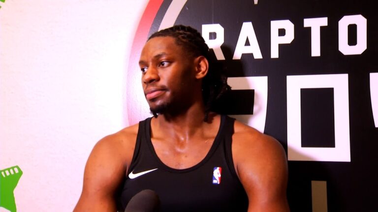 Jonathan Mogbo Post Game vs. Delaware Blue Coats March 08, 2026