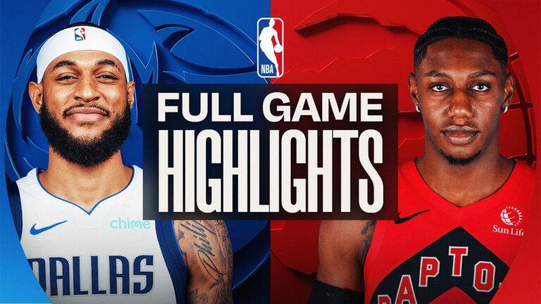 MAVERICKS at RAPTORS FULL GAME HIGHLIGHTS March 8, 2026