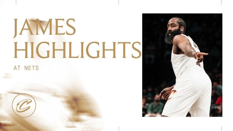 Cavs at Nets James Harden Highlights 03.01.2026