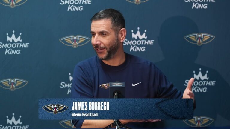 James Borrego Pelicans-Suns Postgame Interview 3 6 2026