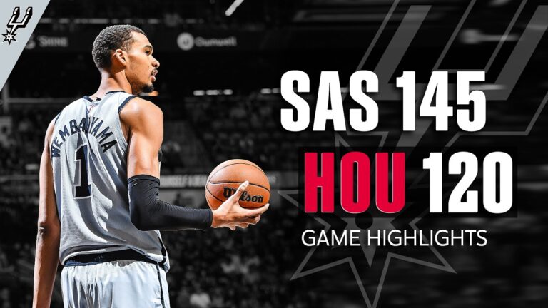 Spurs Strong All-Around Performance Leads to Big Win & Top Plays