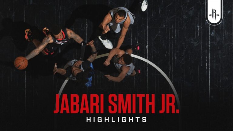 Jabari Smith Jr. (17 points) Highlights vs. San Antonio Spurs