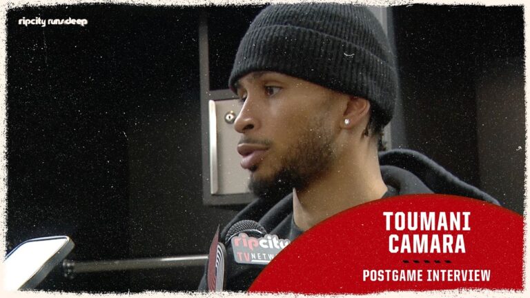 Toumani Camara on Deni Avdija’s Return In Tonight’s Win Trail Blazers vs Pacers March 8, 2026